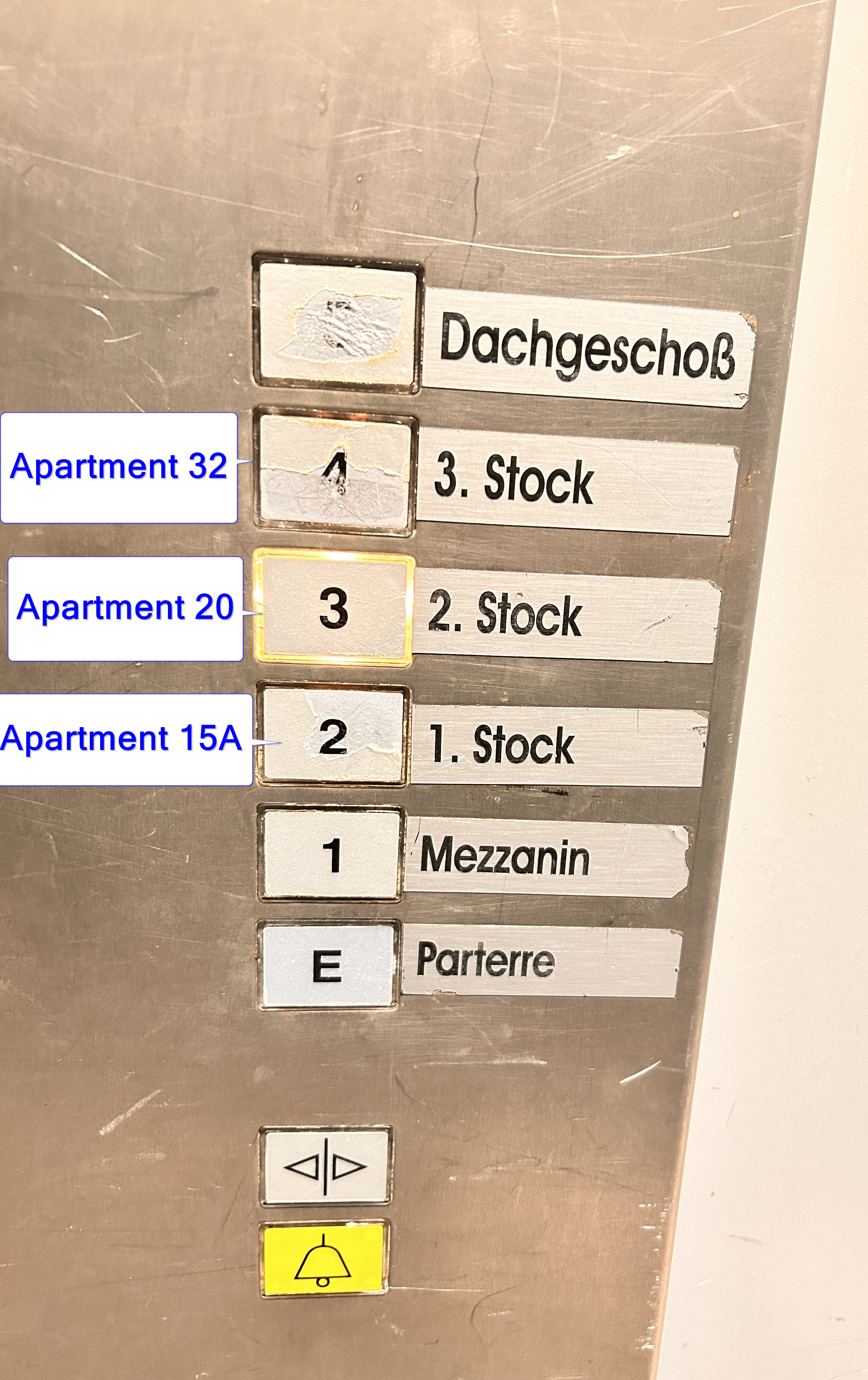 Lift Floor Information
